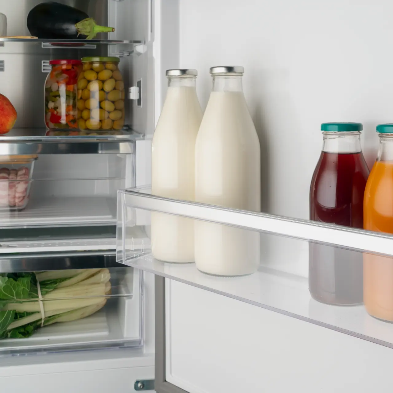 Bertazzoni Professional Kombinerad kyl/frys 60 cm bred 201 cm hög, Metal cooling