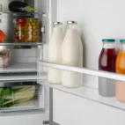 Bertazzoni Professional Kombinerad kyl/frys 60 cm bred 201 cm hög, Metal cooling