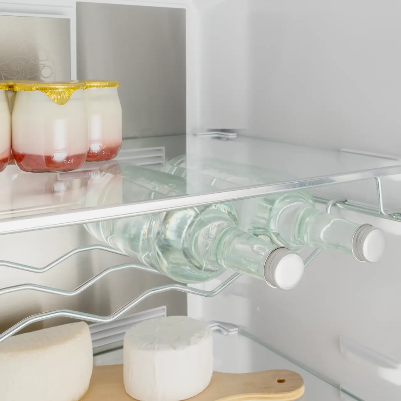 Bertazzoni Professional Kombinerad kyl/frys 60 cm bred 201 cm hög, Metal cooling