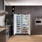 Bertazzoni Integrerad frysskåp 177x54cm, door-on-door