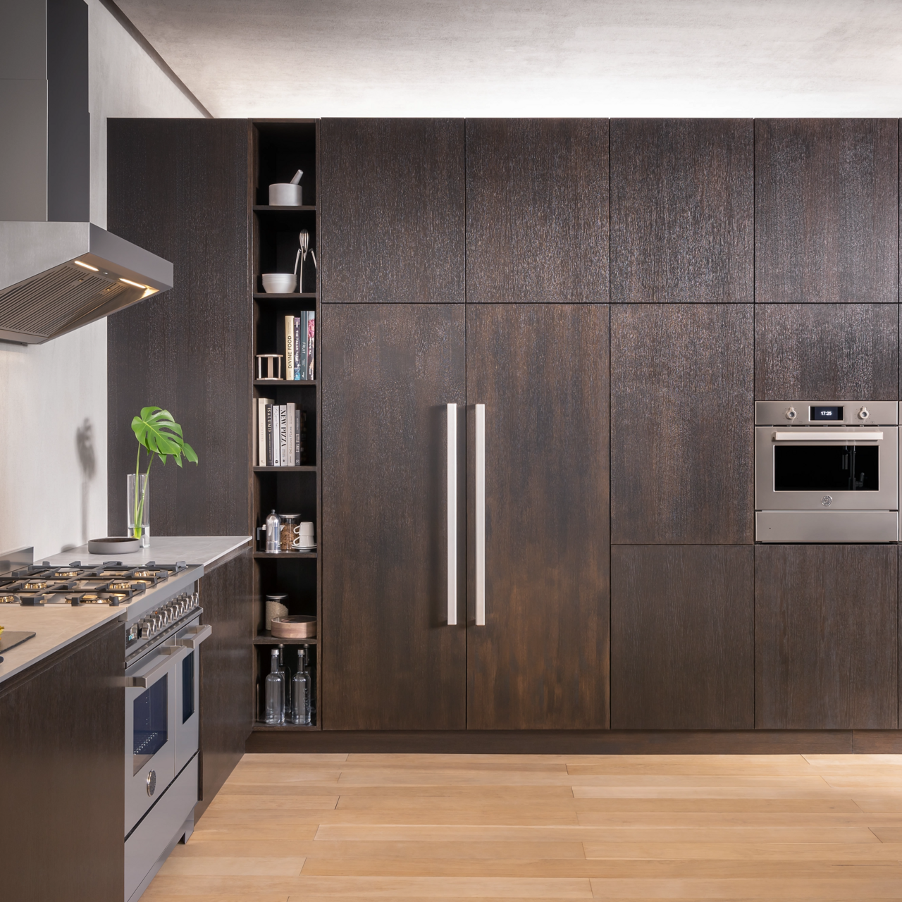 Bertazzoni Integrerad frysskåp 177x54cm, door-on-door