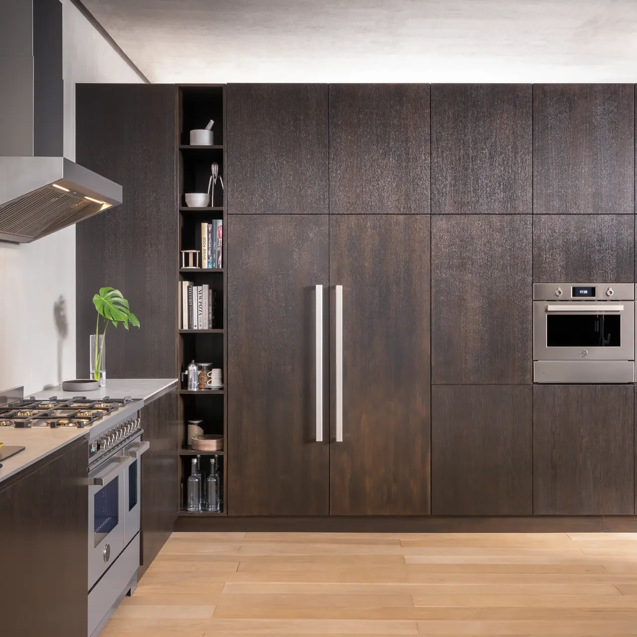 Bertazzoni Integrerad frysskåp 177x54cm, door-on-door