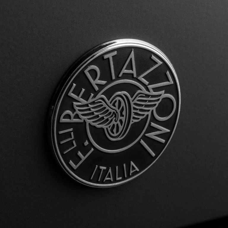 Bertazzoni Professional Induktionsspis, 90 cm, 5 zoner, 2 ugnar, carbonio