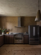 Bertazzoni Professional Side-by-side kylskåp med 2 fryslåder och integrerad isma