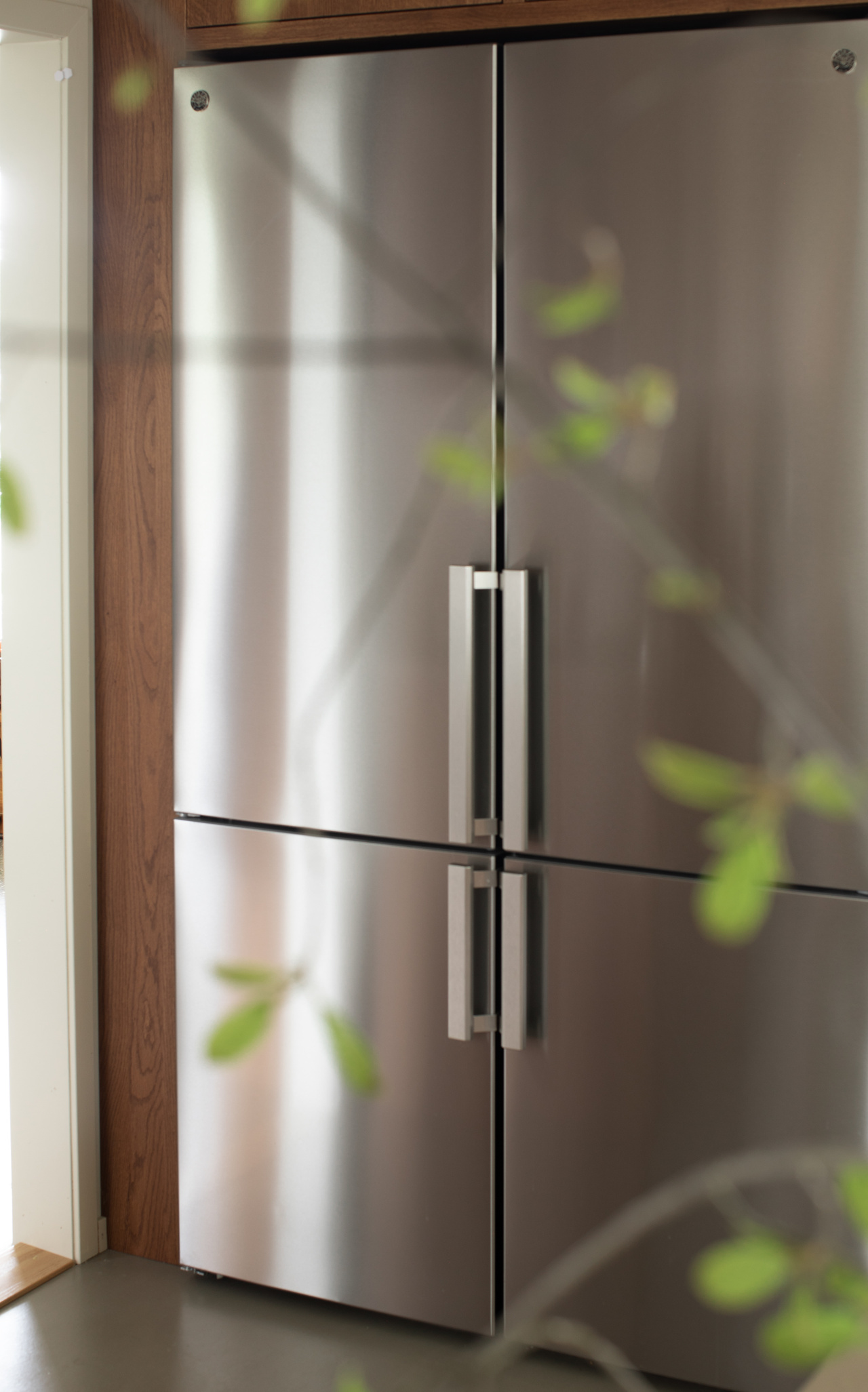 Bertazzoni Professional Kombinerad kyl/frys 60 cm bred 201 cm hög, Metal cooling