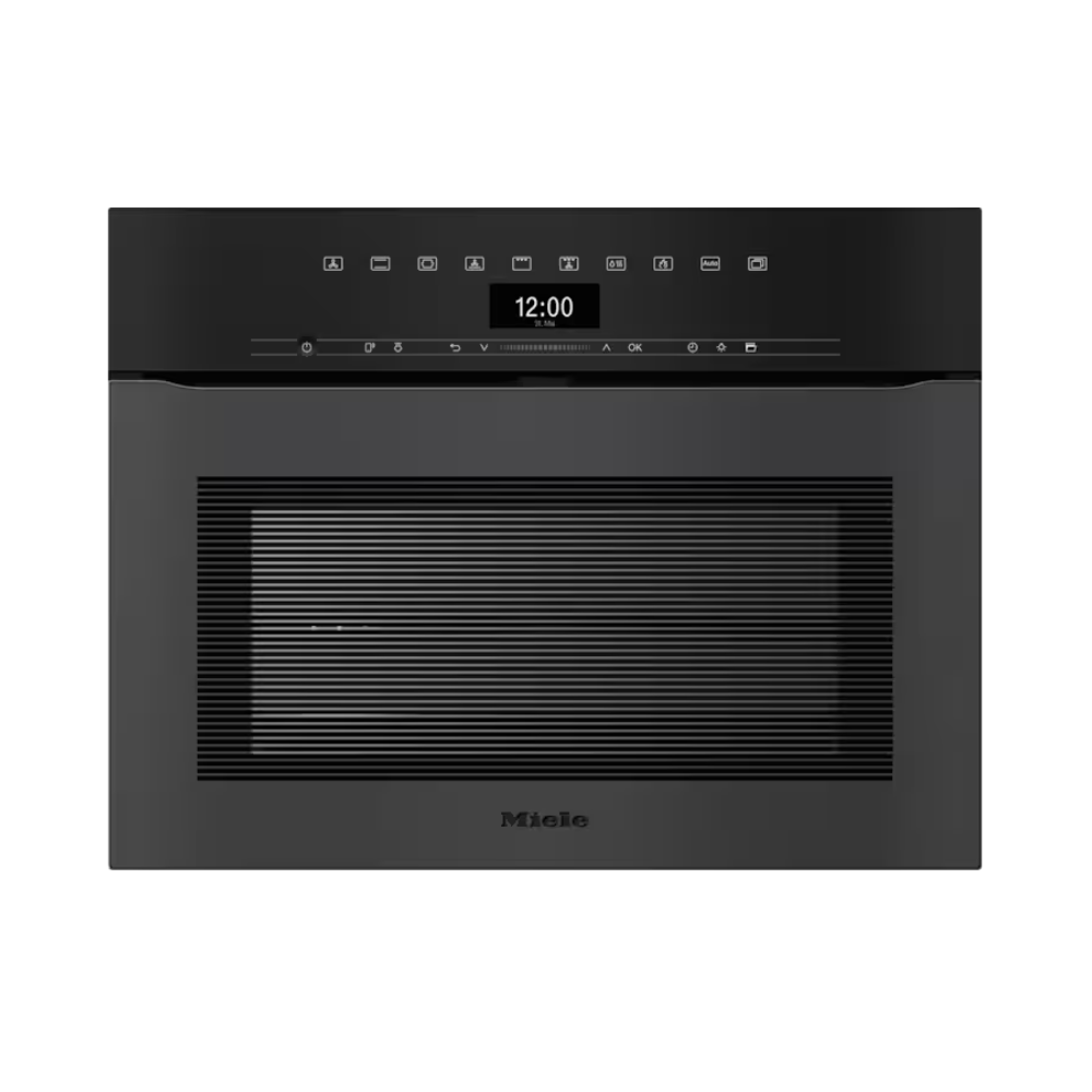 Handtagslös kompaktugn H 7440 BPX Obsidiansvart matt