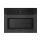 Handtagslös kompaktugn H 7440 BPX Obsidiansvart matt