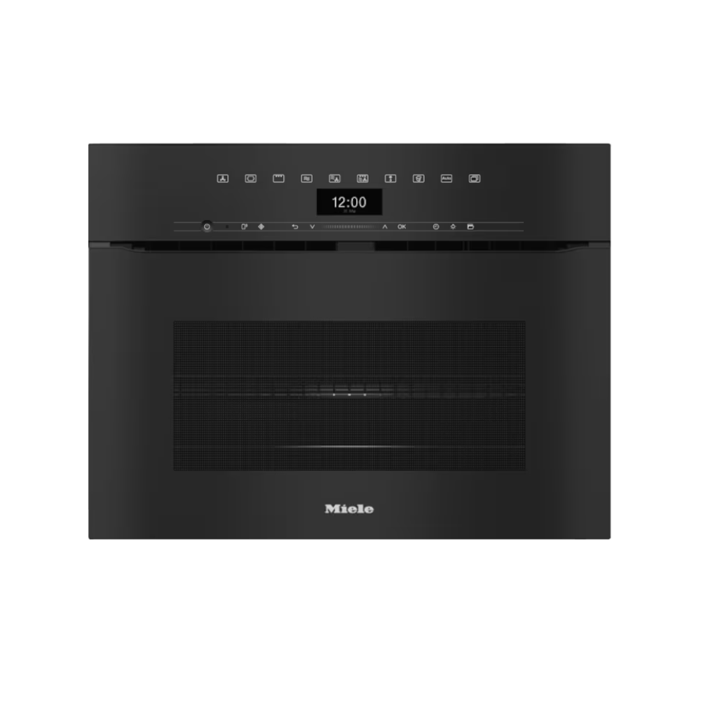 Miele Handtagslös kompaktugn H 7440 BPX Obisiansvart