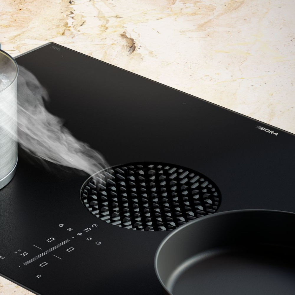 BORA X Pure Rough Induktionshäll med Flexibla Zoner - Kolfilter