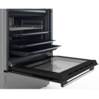 Bosch Spis HKR39A250U, Serie 4, med varmluft, rostfri design, energieffektiv & s