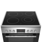 Bosch Spis HKR39A250U, Serie 4, med varmluft, rostfri design, energieffektiv & s