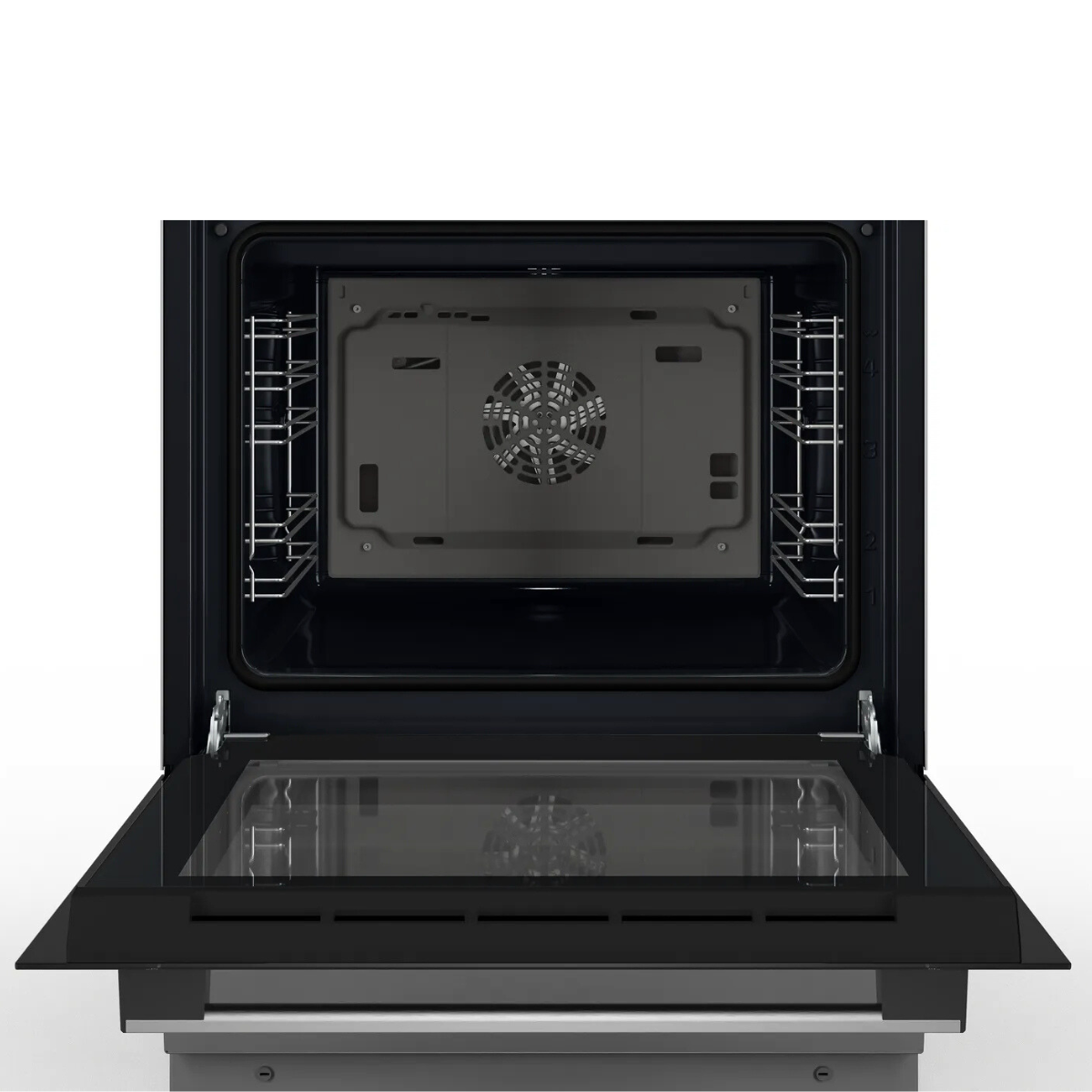 Bosch Spis HKR39A250U, Serie 4, med varmluft, rostfri design, energieffektiv & s