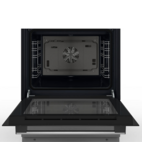 Bosch Spis HKR39A250U, Serie 4, med varmluft, rostfri design, energieffektiv & s