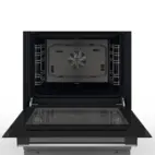 Bosch Spis HKR39A250U, Serie 4, med varmluft, rostfri design, energieffektiv & s