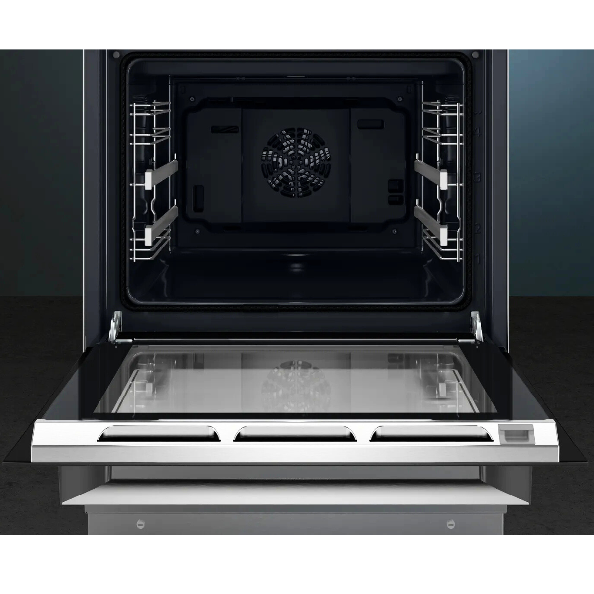 Siemens Spis HL9S5E040U med varmluft & induktion, hög prestanda i modern design