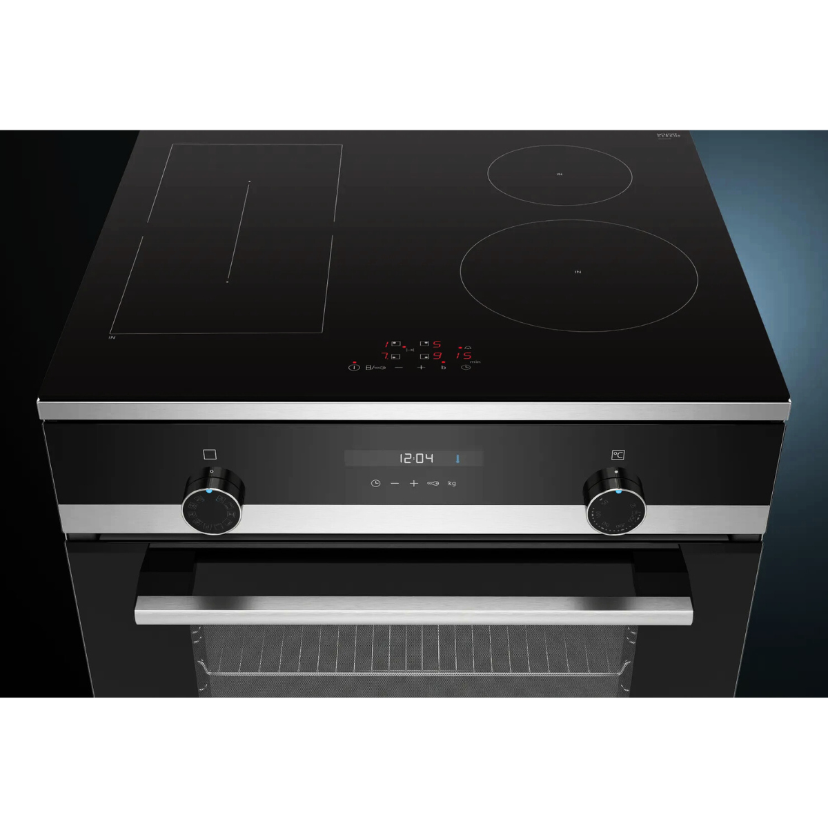 Siemens Spis HL9S5E040U med varmluft & induktion, hög prestanda i modern design