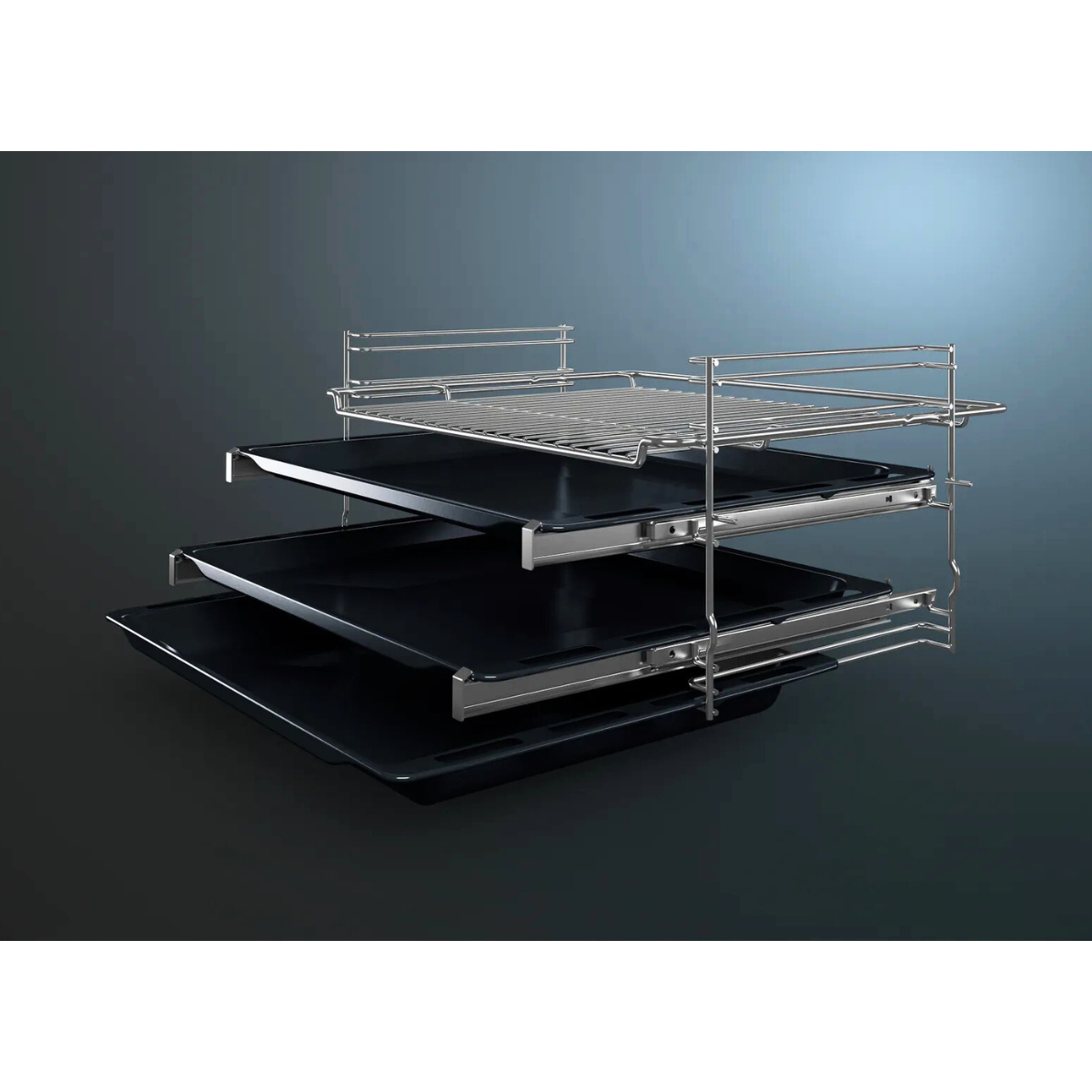 Siemens Spis HL9S5E040U med varmluft & induktion, hög prestanda i modern design