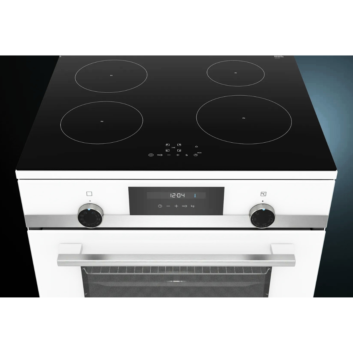 Siemens Spis HL9S5E020U med induktionshäll, elegant rostfri design, avancerade f