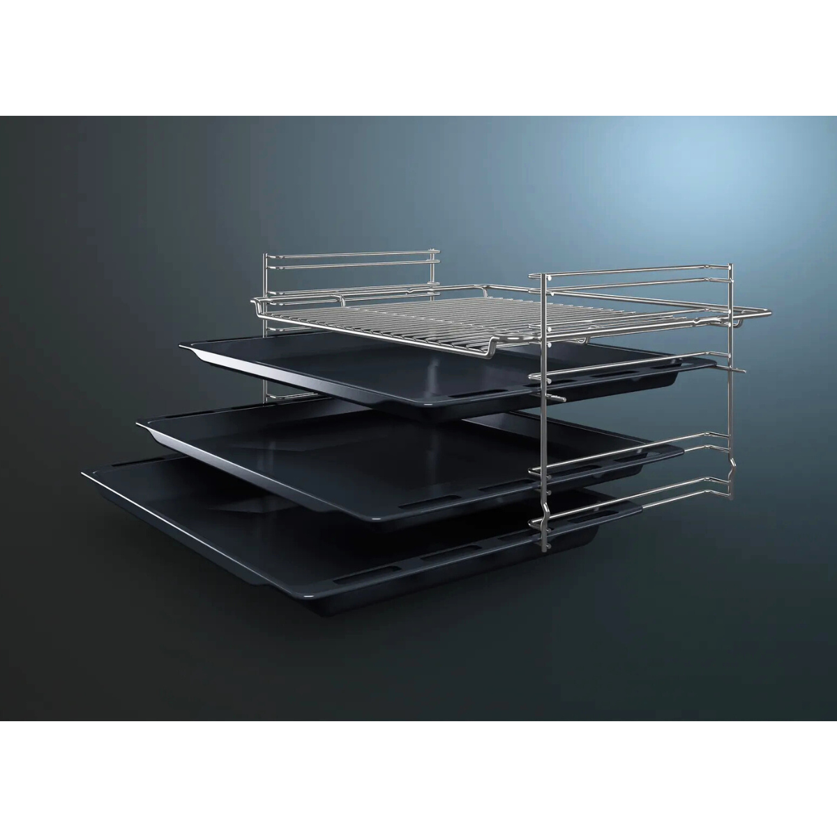 Siemens Spis HL9S5E020U med induktionshäll, elegant rostfri design, avancerade f