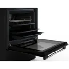 Bosch Spis HLN39A060U med varmluft, elegant multifunktionell modell med svart fi