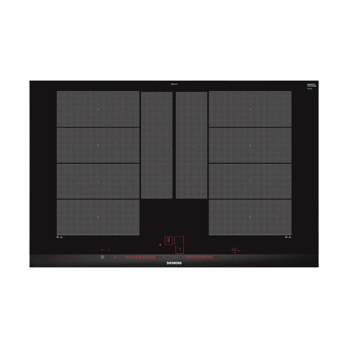 Siemens EX875LYV1E induktionshäll 80 cm iQ700, PerfectFry-sensor & flexzon