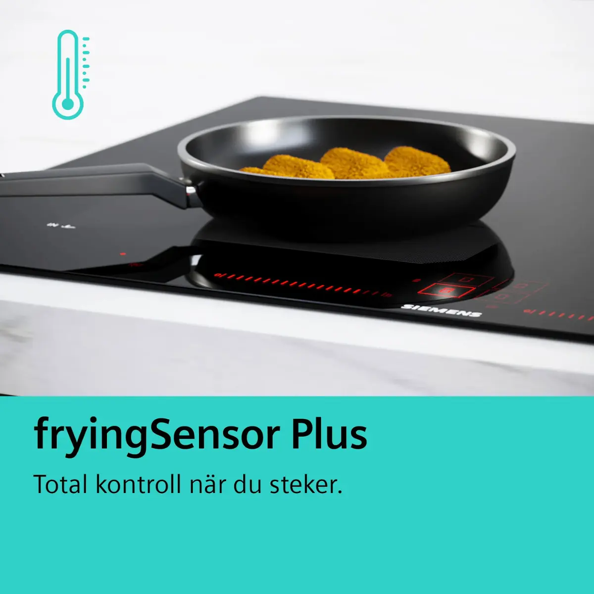 Siemens induktionshäll EX875LVC1E 80 cm iQ700, PerfectFry & flexinduktion