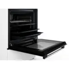 Bosch glaskeramikspis HKN31A020U Vit design, varmluft & EcoClean