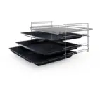 Bosch glaskeramikspis HKN31A020U Vit design, varmluft & EcoClean