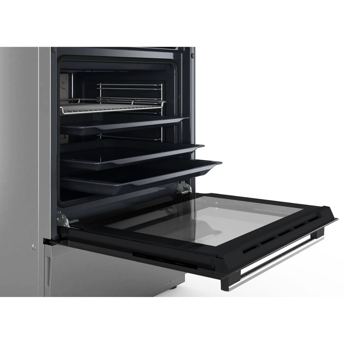 Bosch Spis HKR39A250W Kompakt modell med glaskeramikhäll & klassisk funktion