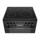 Bosch Spis HKN31A060U med varmluft Serie 4, svart finish, modern & stilren