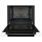 Bosch Spis HKN31A060U med varmluft Serie 4, svart finish, modern & stilren