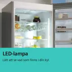 Siemens integrerat kylskåp KI81RAFE1 Fullhöjd, låg ljudnivå & freshSense