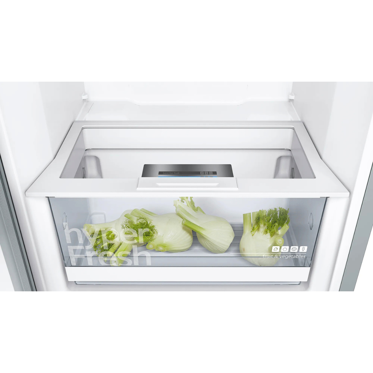 Siemens kylskåp KS36VVIEP Silver metallic, freshSense & flexibel förvaring