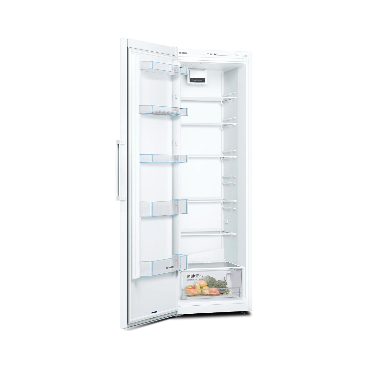 Bosch Kylskåp KSV36NWEP 186 x 60 cm (Serie 2)  SuperCooling, EasyAccess-hylla &