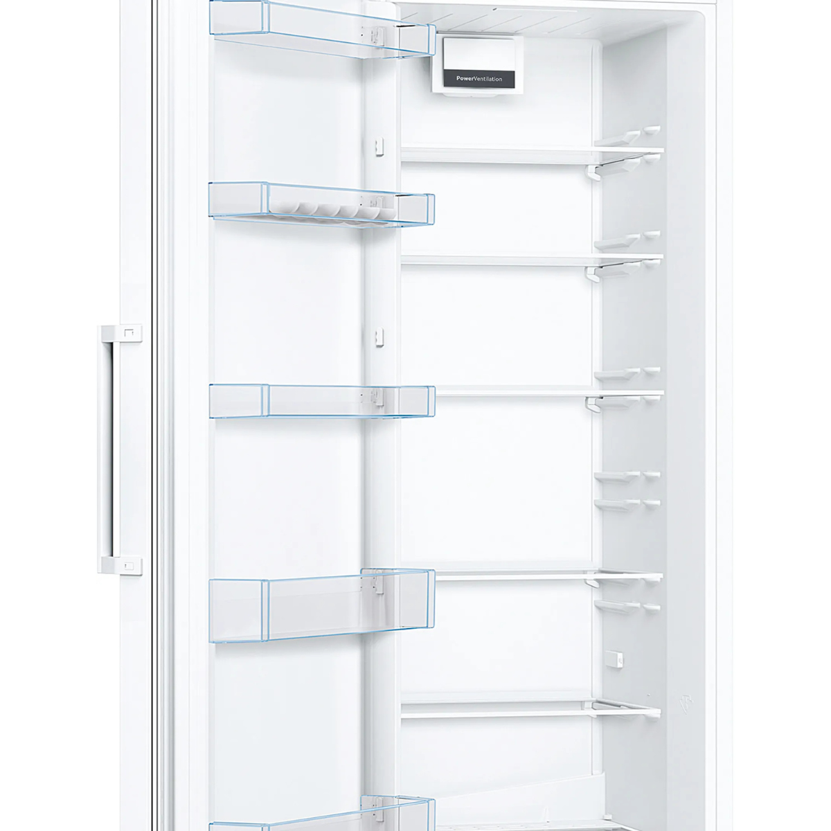 Bosch Kylskåp KSV36NWEP 186 x 60 cm (Serie 2)  SuperCooling, EasyAccess-hylla &