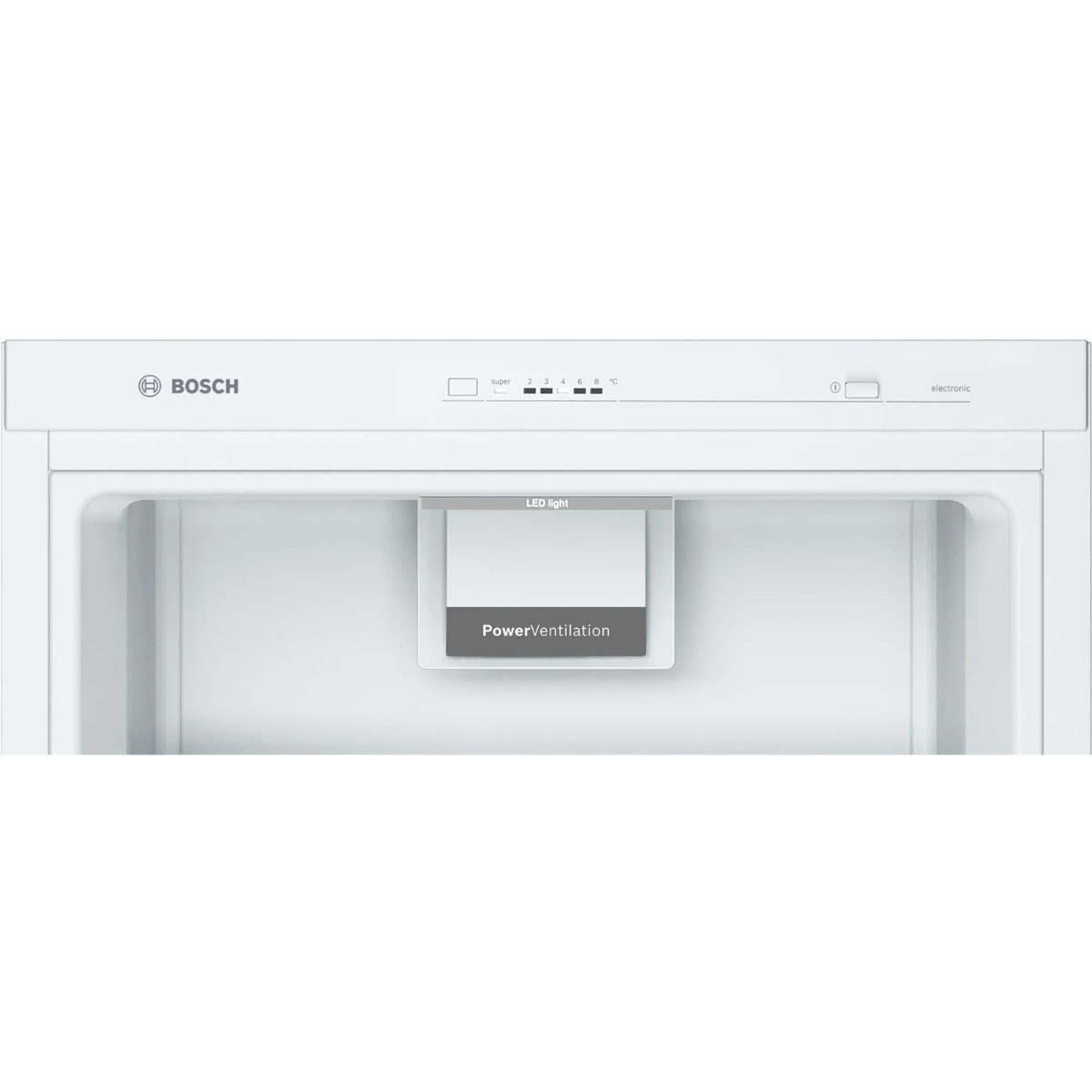 Bosch Kylskåp KSV36NWEP 186 x 60 cm (Serie 2)  SuperCooling, EasyAccess-hylla &