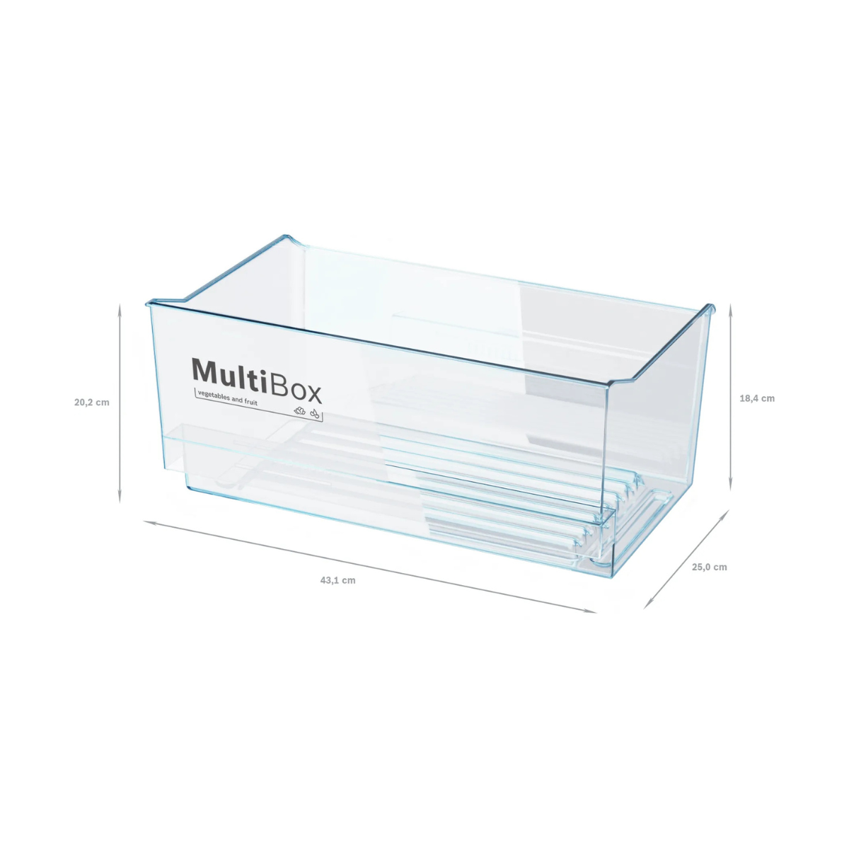 Bosch Kylskåp KSV36NWEP 186 x 60 cm (Serie 2)  SuperCooling, EasyAccess-hylla &