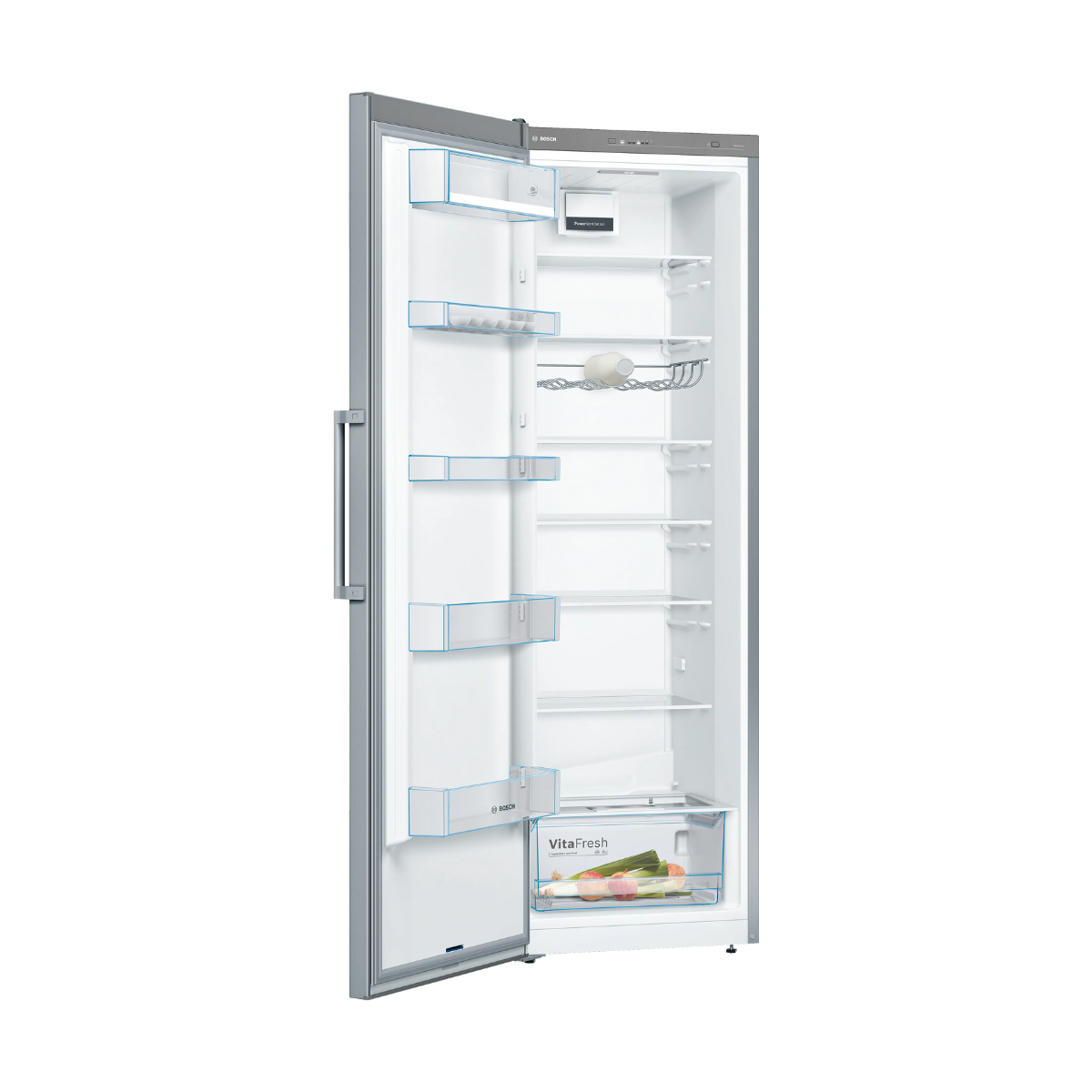 Bosch Kylskåp KSV36VLDP 186 x 60 cm (Serie 4) VitaFresh, SuperCooling & EasyAcce