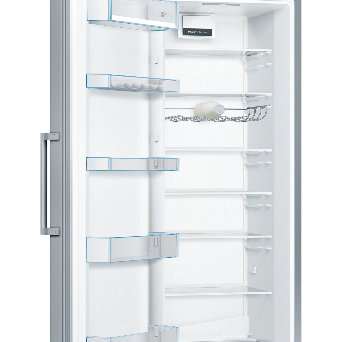Bosch Kylskåp KSV36VLDP 186 x 60 cm (Serie 4) VitaFresh, SuperCooling & EasyAcce