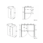 Bosch Kylskåp KSV36VLDP 186 x 60 cm (Serie 4) VitaFresh, SuperCooling & EasyAcce