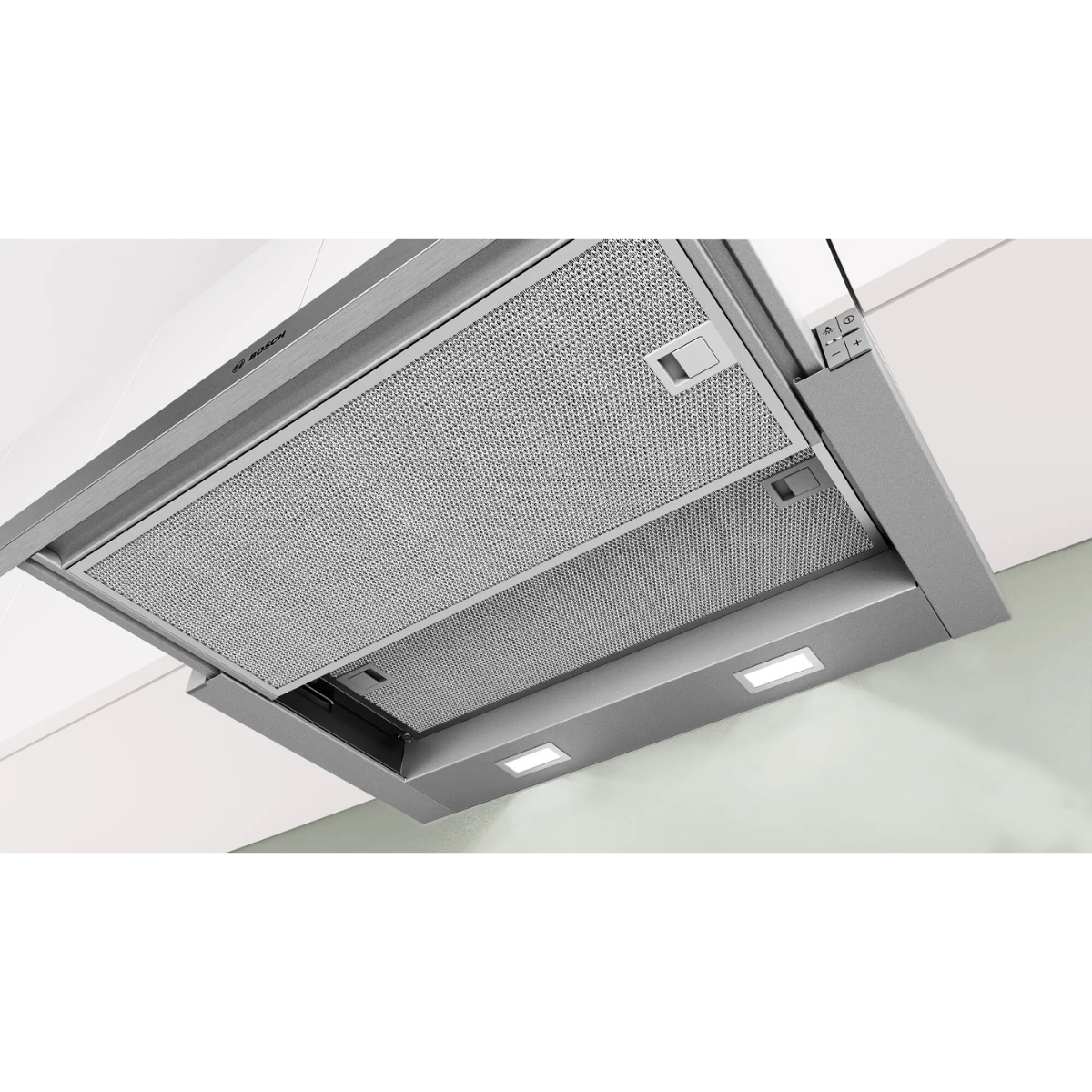 Bosch Utdragbar Köksfläkt DFM064A53 60 cm EcoSilence Drive, LED-belysning