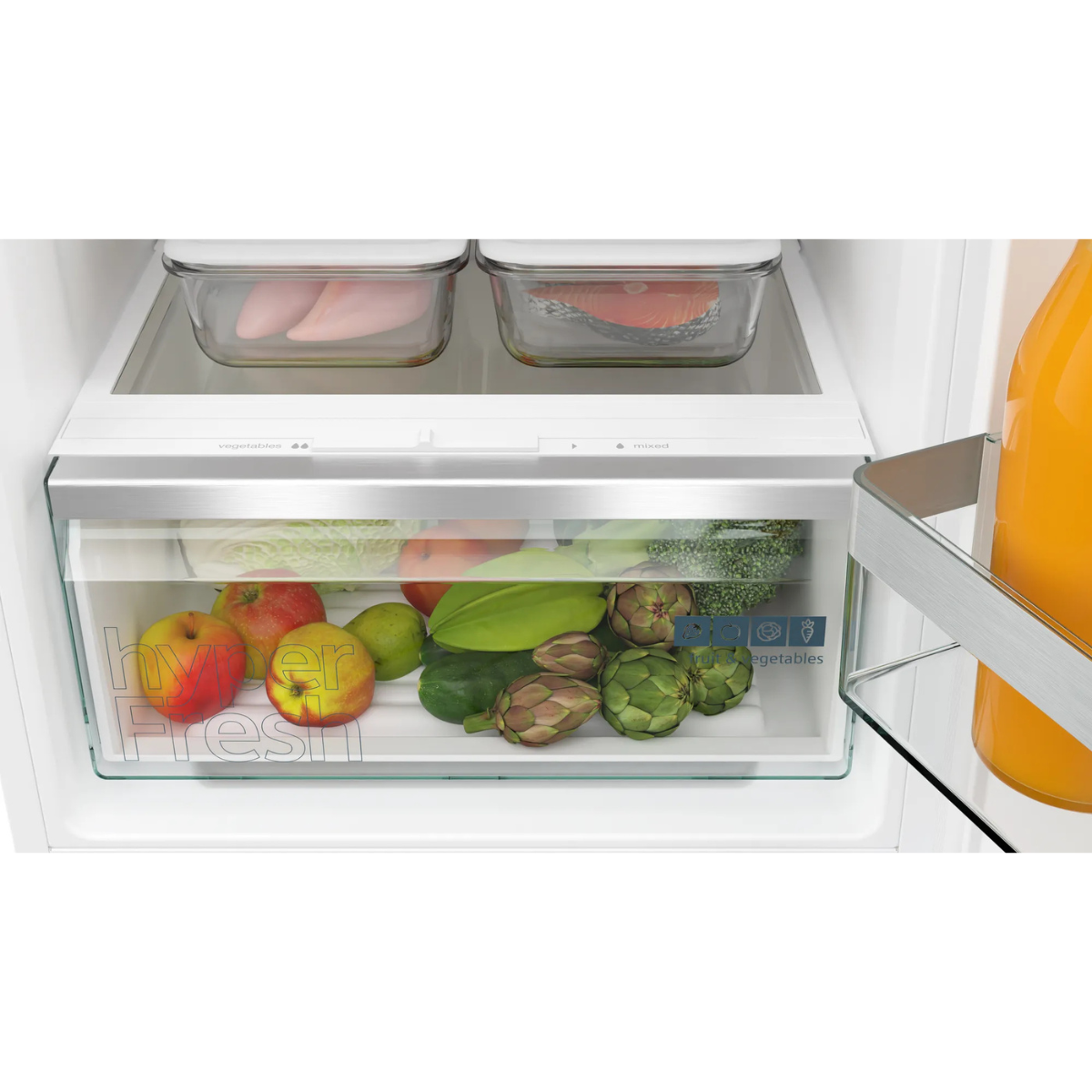 Siemens iQ300 Integrerad Kyl/Frys KI87VVFE1 177,2 x 54,1 cm hyperFresh, lowFrost