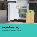 Siemens iQ300 Integrerad Kyl/Frys KI87VVFE1 177,2 x 54,1 cm hyperFresh, lowFrost