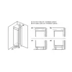 Siemens iQ300 Integrerad Kyl/Frys KI87VVFE1 177,2 x 54,1 cm hyperFresh, lowFrost