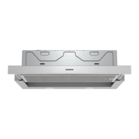 Siemens iQ300 LI67RB531 Utdragbar Köksfläkt 60 cm silver metallic