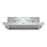 Siemens iQ300 Utdragbar Köksfläkt LI64MA531 60 cm silver metallic
