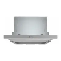 Bosch Utdragbar Köksfläkt DFS067A51 60 cm EcoSilence Drive, LED-belysning