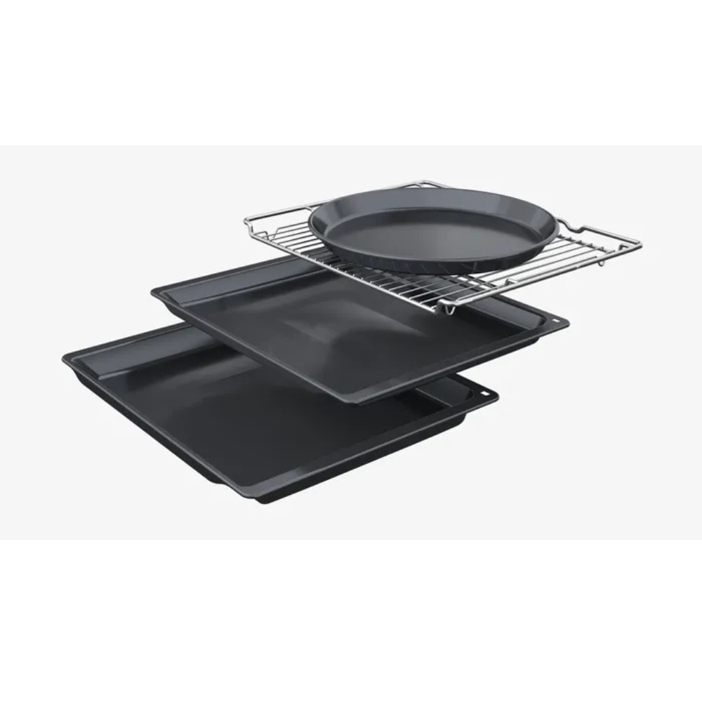 Siemens inbyggnadsugn HB776G3B2S iQ700, pyrolys, WiFi & softMove för mjuk öppnin