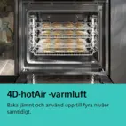 Siemens inbyggnadsugn HB776G3B2S iQ700, pyrolys, WiFi & softMove för mjuk öppnin