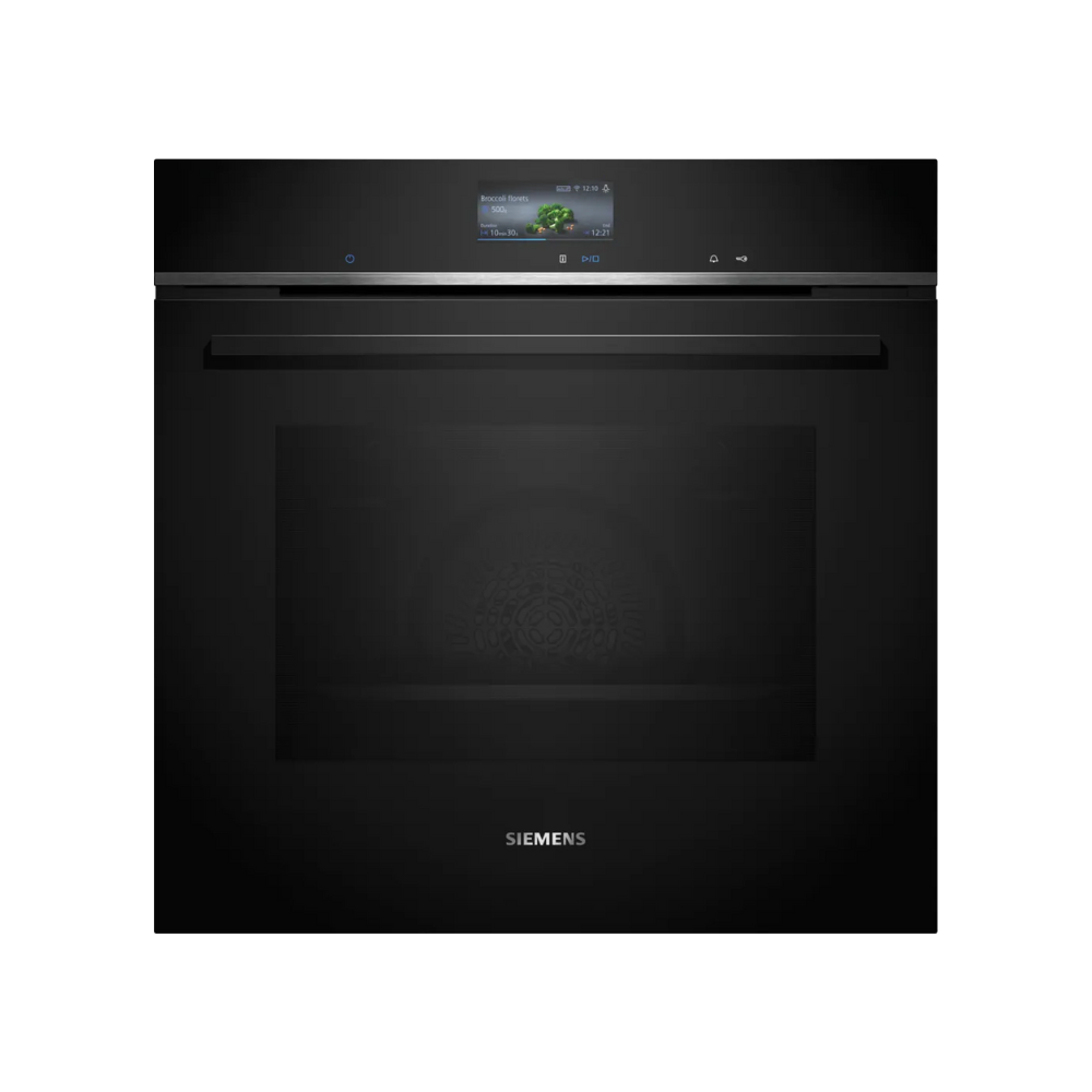 Siemens inbyggnadsugn HB776G3B2S iQ700, pyrolys, WiFi & softMove för mjuk öppnin